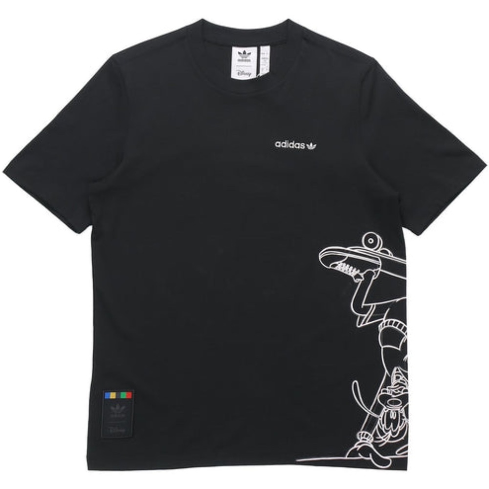 Adidas originals x Crossover Disney Goofy Tee retro Y2K